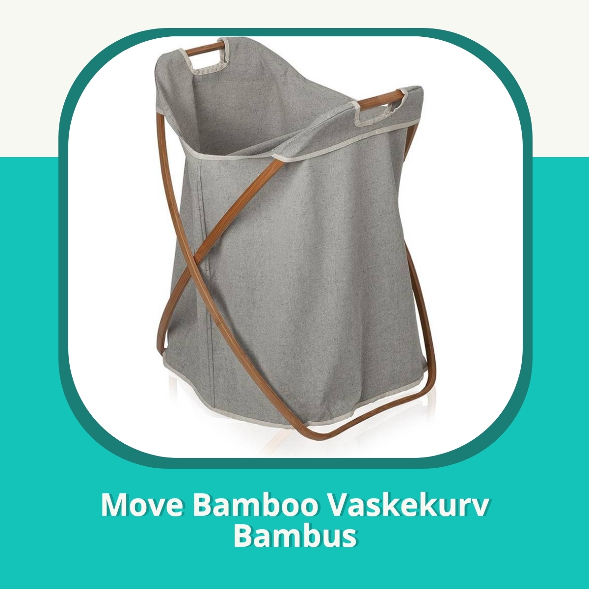 Anmeldelse af Move Bamboo Vaskekurv Bambus