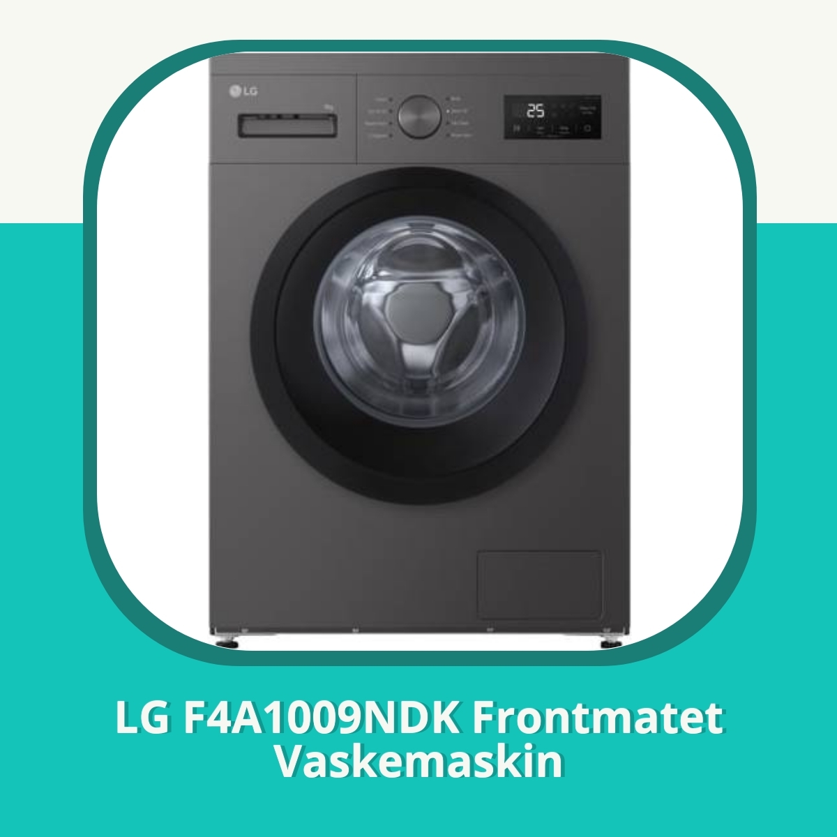 Anmeldelse af LG F4A1009NDK Frontmatet Vaskemaskin