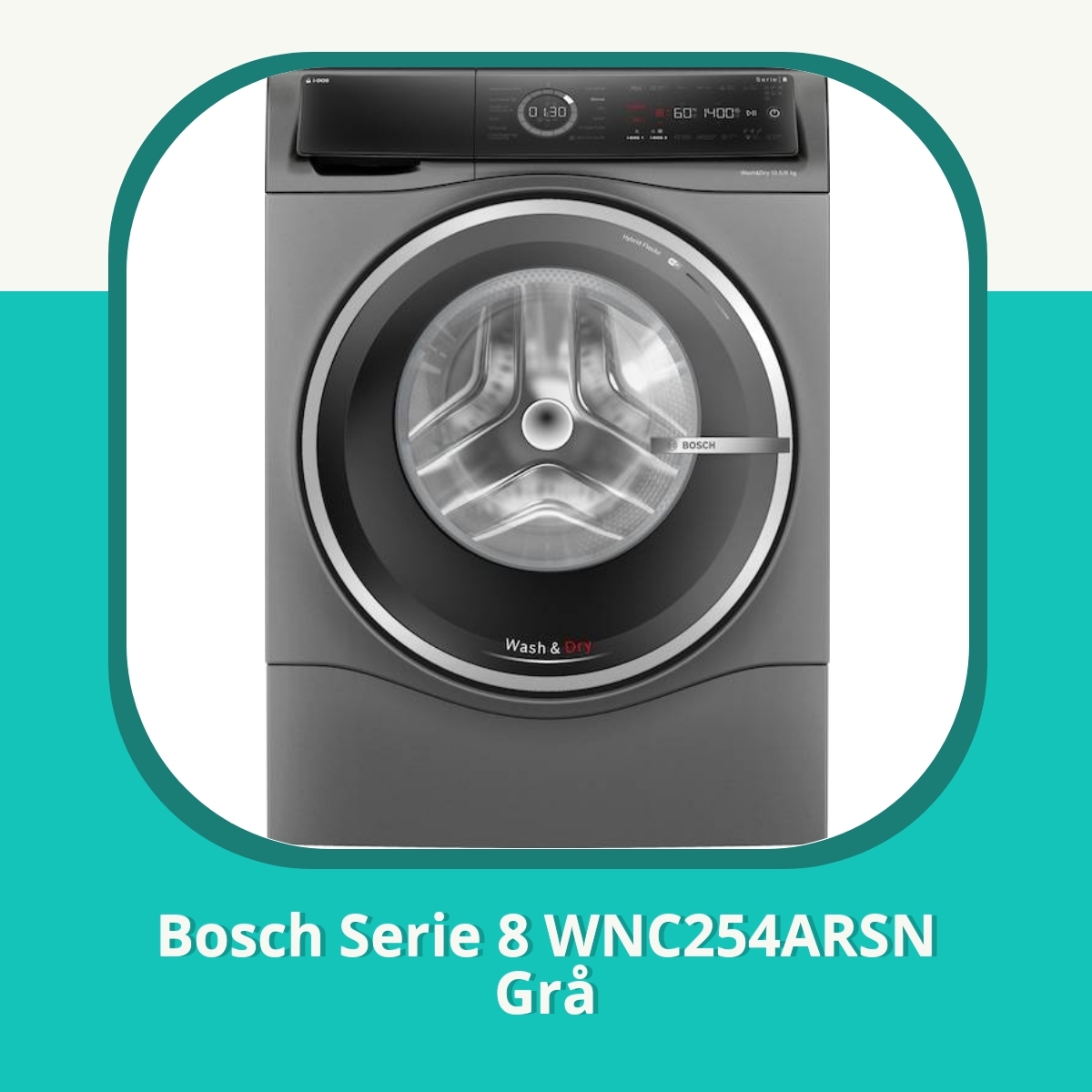 Anmeldelse af Bosch Serie 8 WNC254ARSN Grå