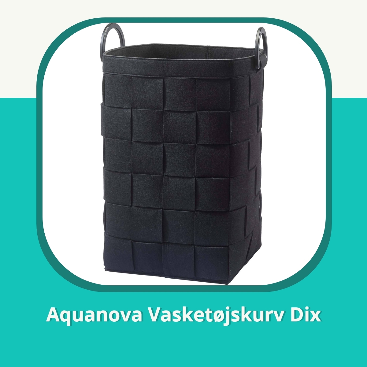 Anmeldelse af Aquanova Vasketøjskurv Dix