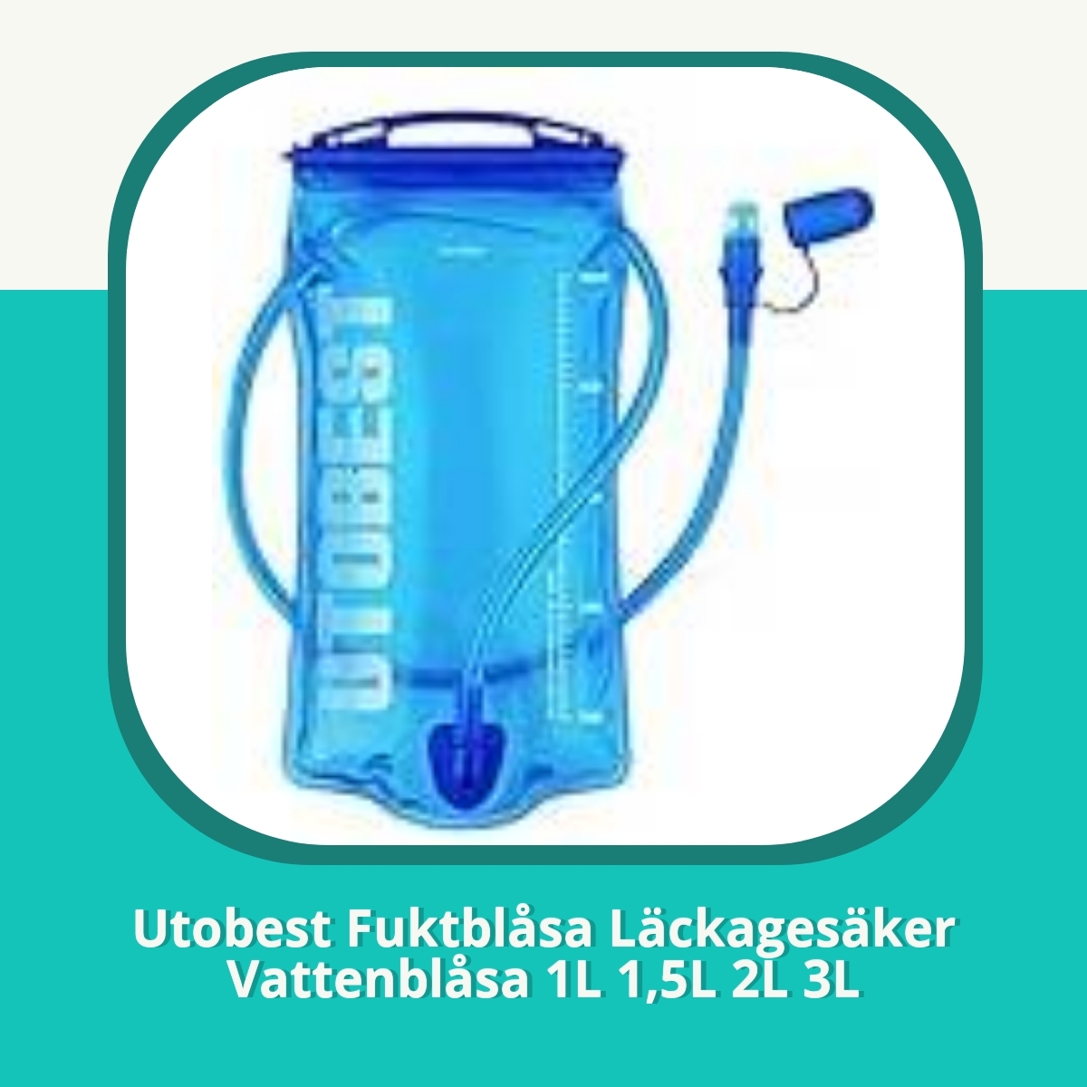 Recension af Utobest Fuktblåsa Läckagesäker Vattenblåsa 1L 1,5L 2L 3L