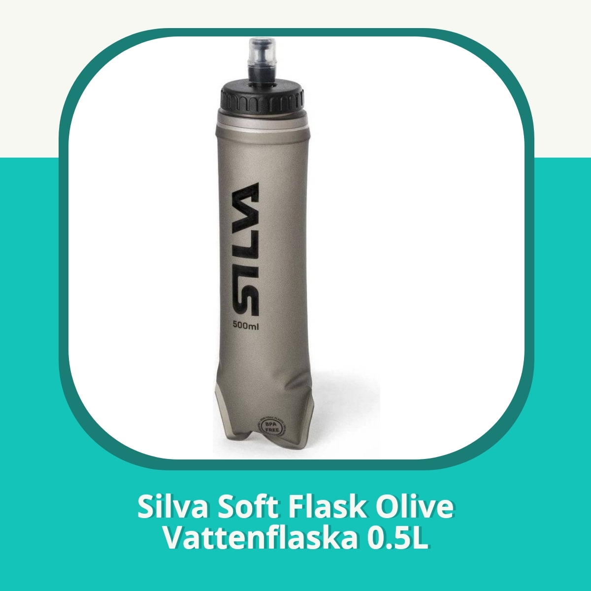 Recension af Silva Soft Flask Olive Vattenflaska 0.5L