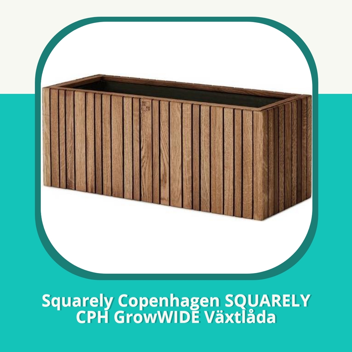 Recension af Squarely Copenhagen SQUARELY CPH GrowWIDE Växtlåda