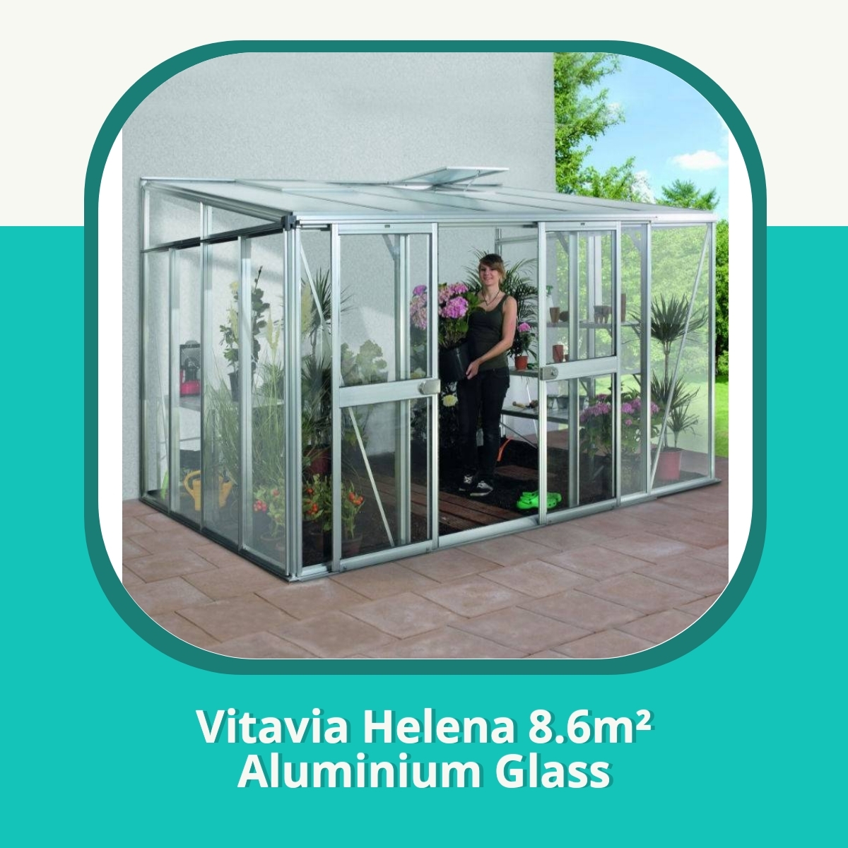 Anmeldelse af Vitavia Helena 8.6m² Aluminium Glass