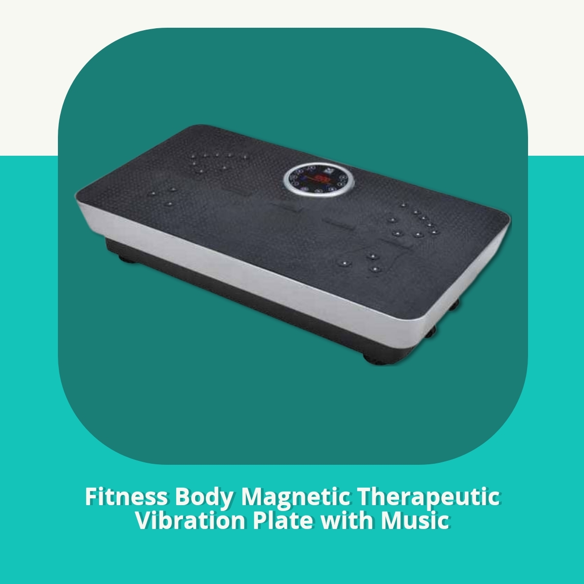 Anmeldelse af Fitness Body Magnetic Therapeutic Vibration Plate with Music