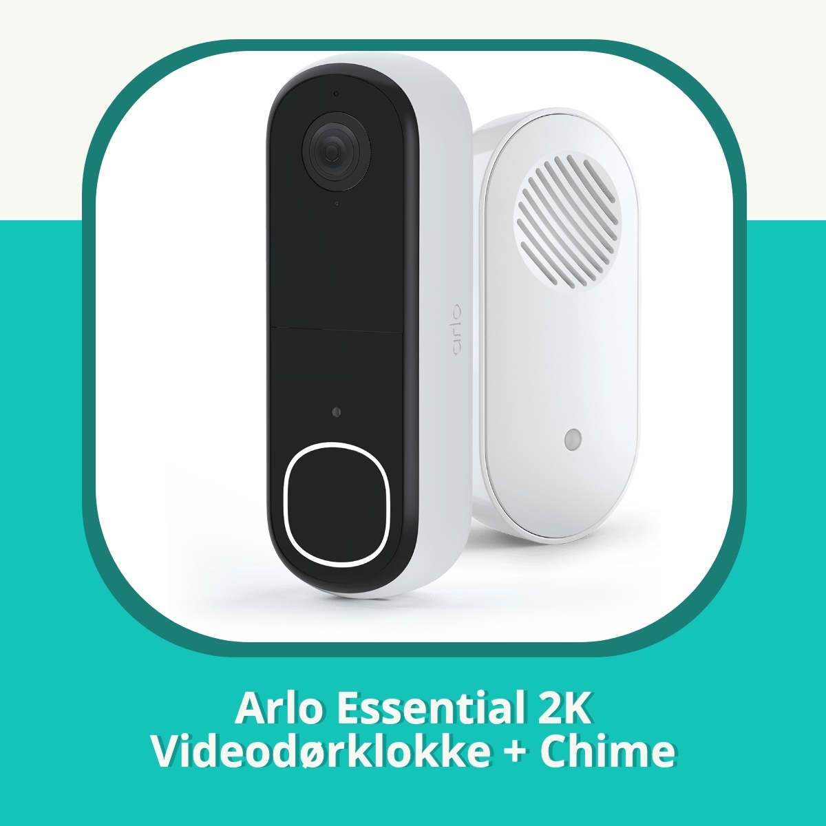 Anmeldelse af Arlo Essential 2K Videodørklokke + Chime