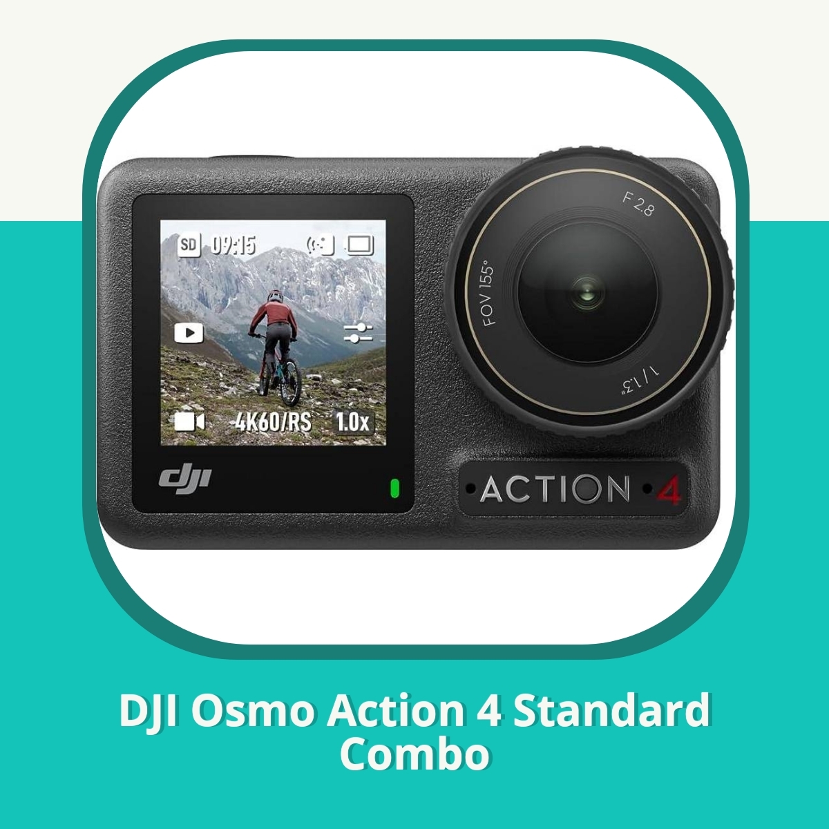 Anmeldelse af DJI Osmo Action 4 Standard Combo