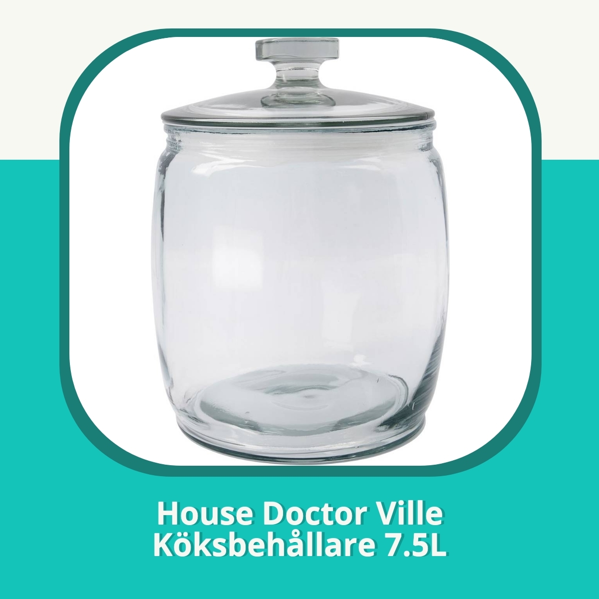Recension af House Doctor Ville Köksbehållare 7.5L