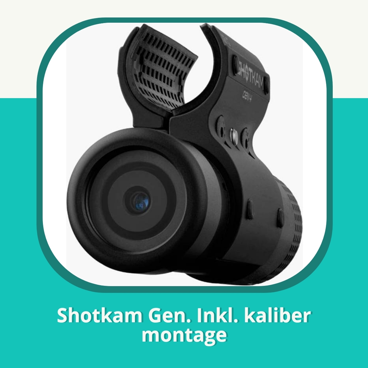 Anmeldelse af Shotkam Gen. Inkl. kaliber montage