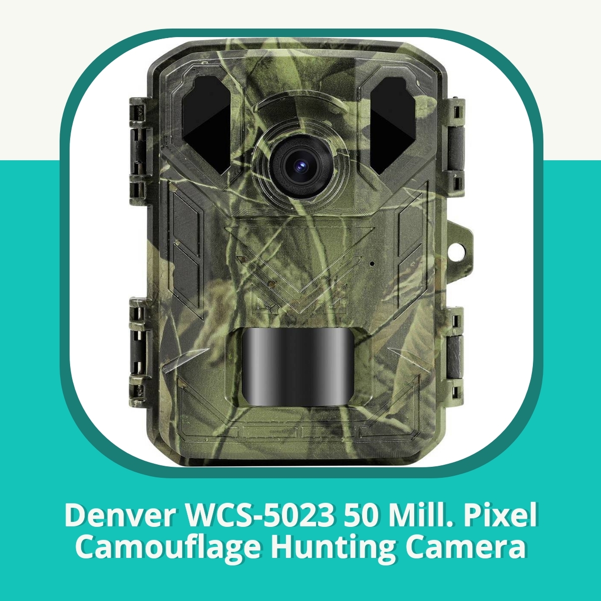Anmeldelse af Denver WCS-5023 50 Mill. Pixel Camouflage Hunting Camera