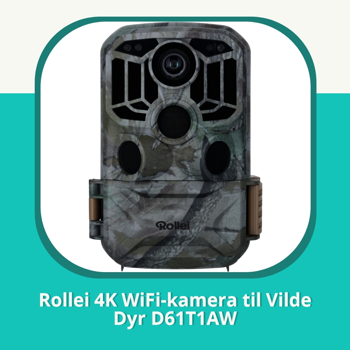 Anmeldelse af Rollei 4K WiFi-kamera til Vilde Dyr D61T1AW