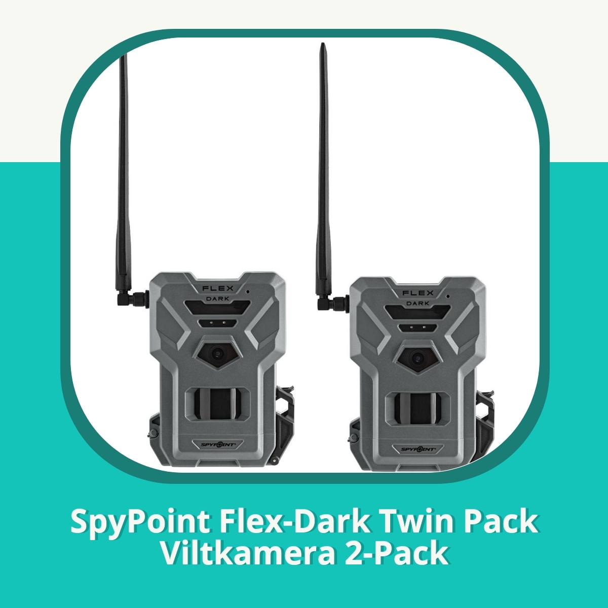 Recension af SpyPoint Flex-Dark Twin Pack Viltkamera 2-Pack