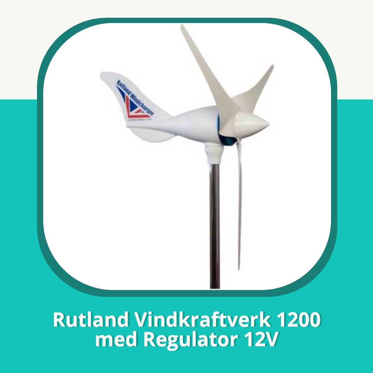 Anmeldelse af Rutland Vindkraftverk 1200 med Regulator 12V