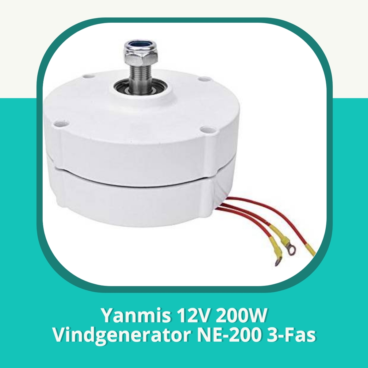 Recension af Yanmis 12V 200W Vindgenerator NE-200 3-Fas