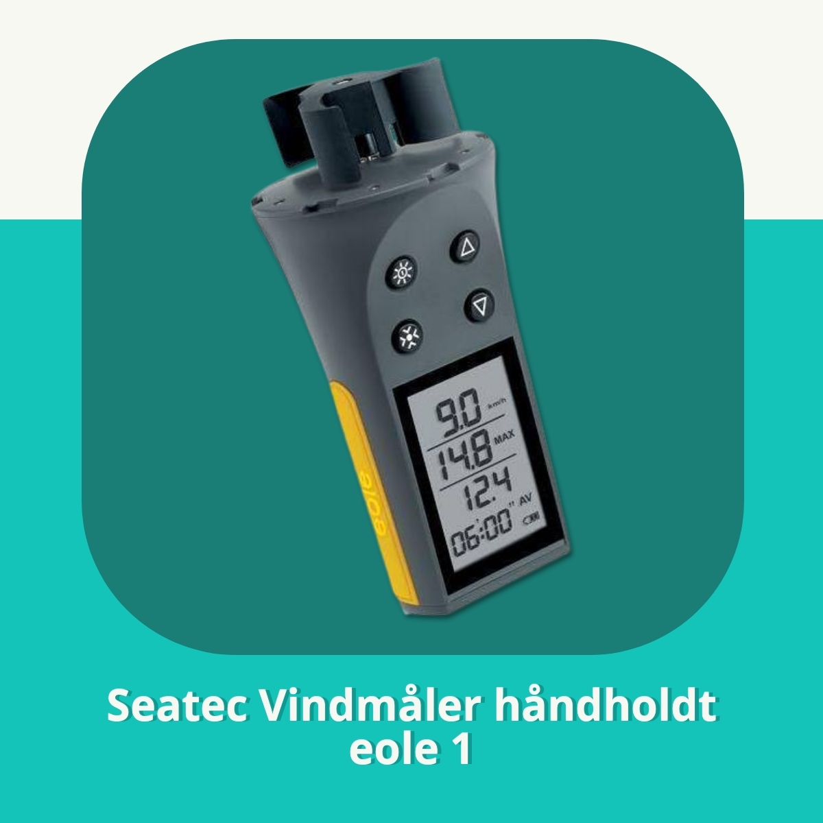 Anmeldelse af Seatec Vindmåler håndholdt eole 1