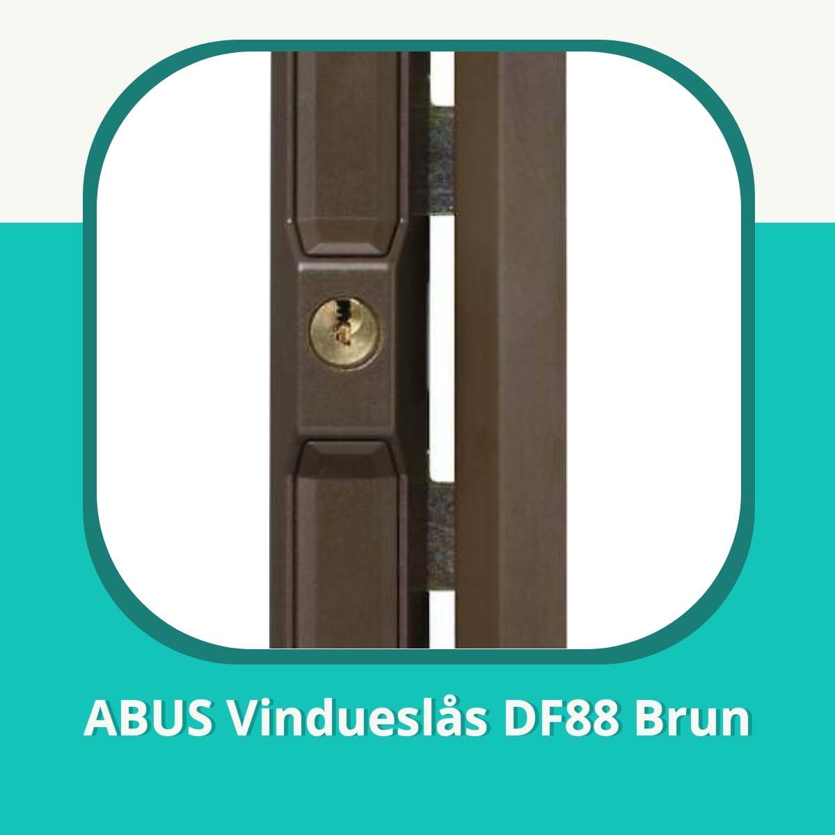 Anmeldelse af ABUS Vindueslås DF88 Brun