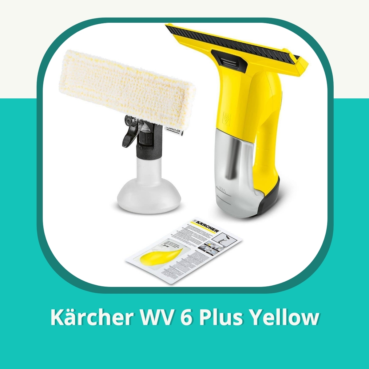 Anmeldelse af Kärcher WV 6 Plus Yellow
