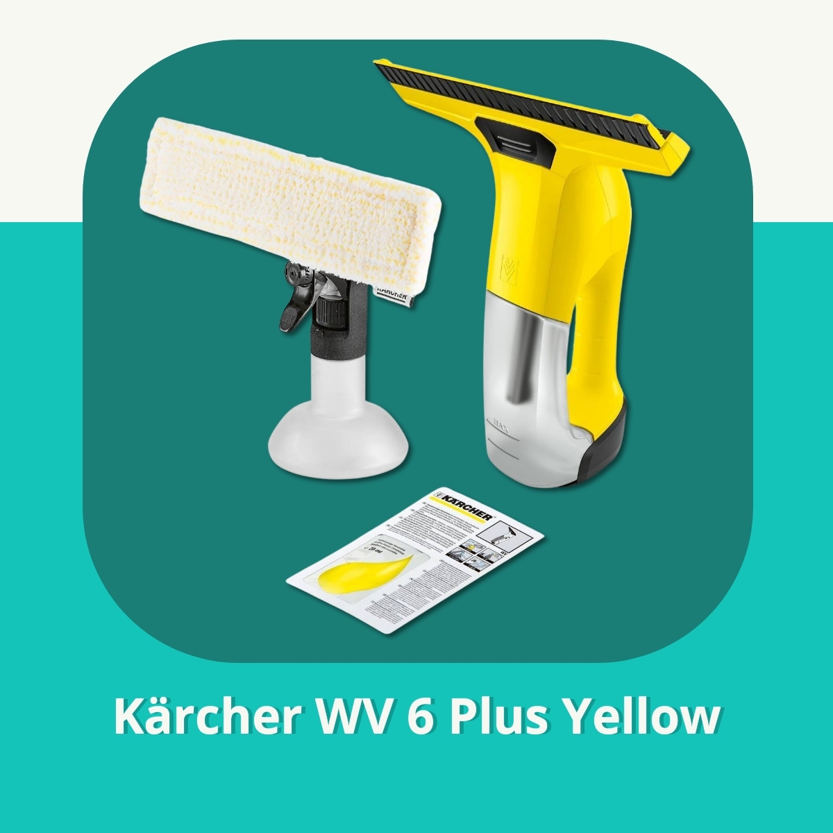 Anmeldelse af Kärcher WV 6 Plus Yellow
