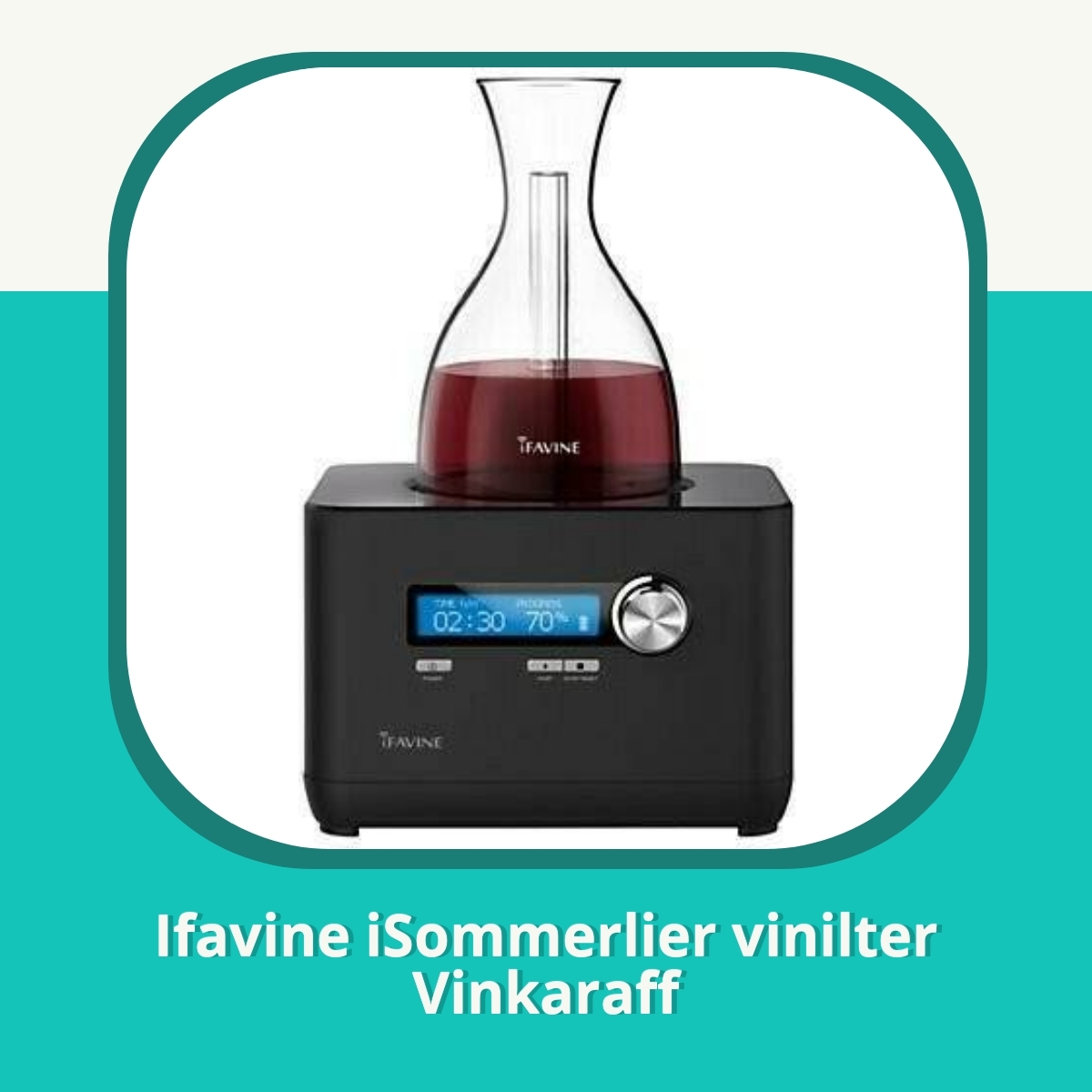 Recension af Ifavine iSommerlier vinilter Vinkaraff
