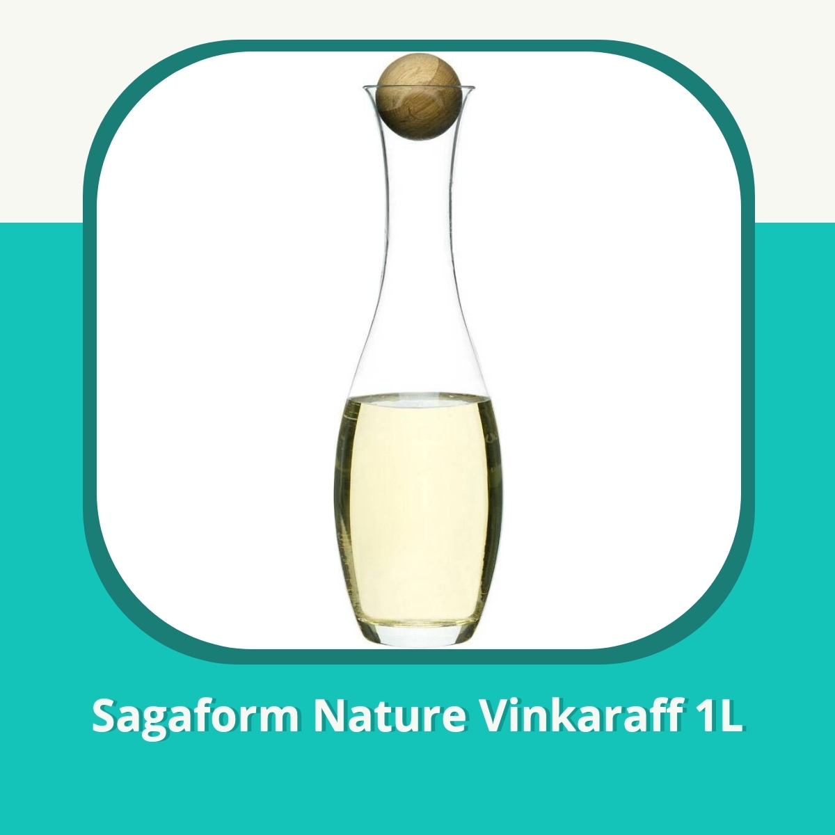 Recension af Sagaform Nature Vinkaraff 1L