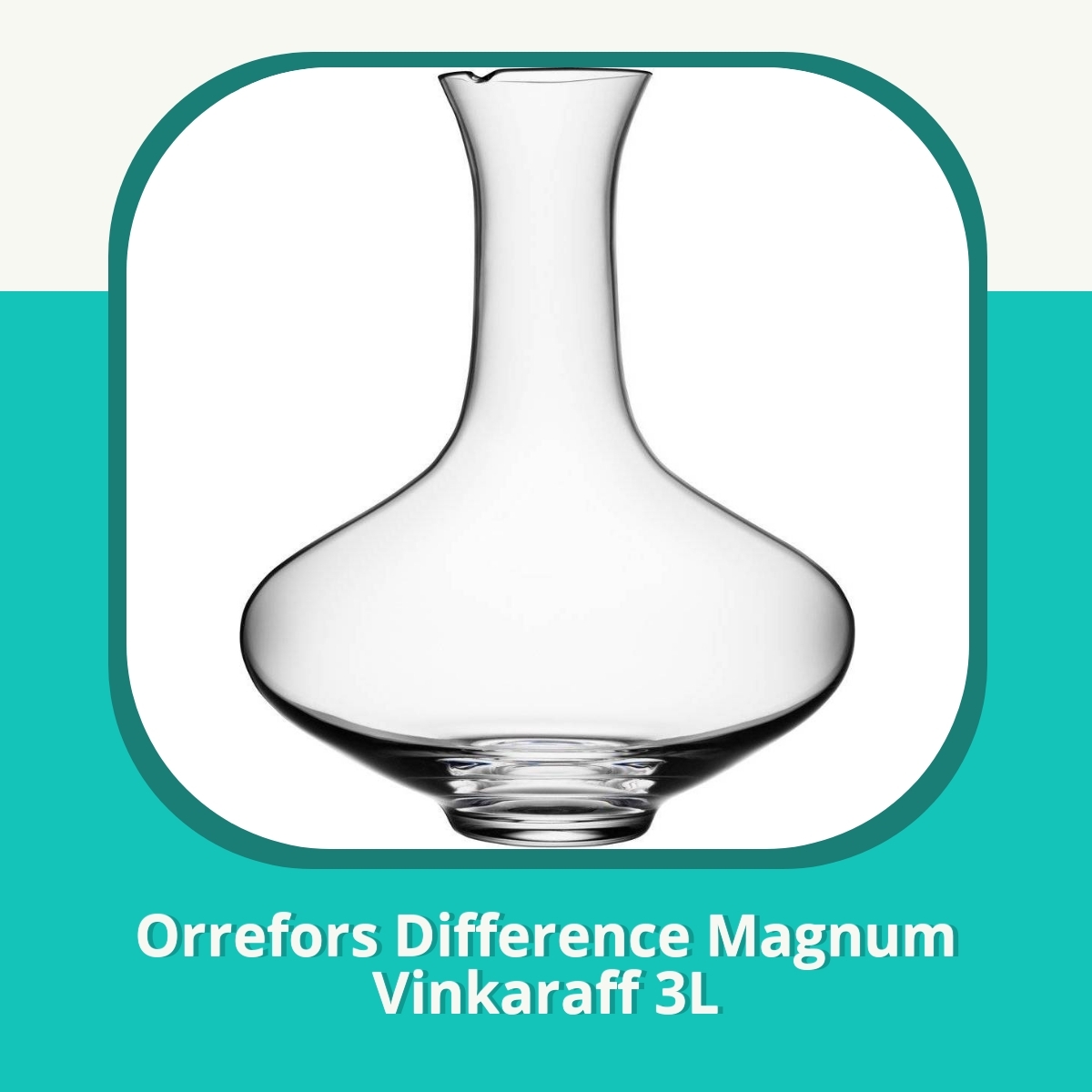Recension af Orrefors Difference Magnum Vinkaraff 3L