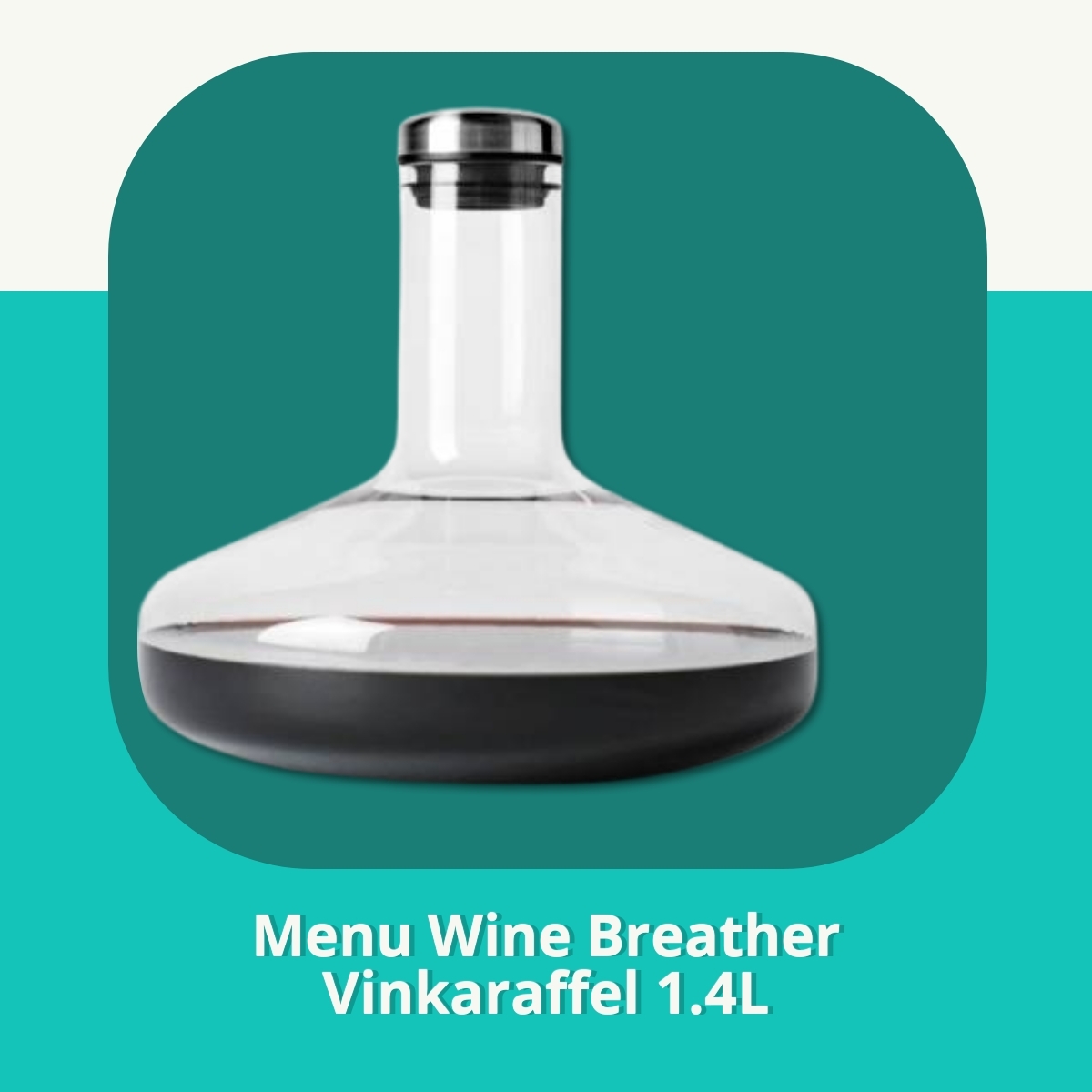 Anmeldelse af Menu Wine Breather Vinkaraffel 1.4L