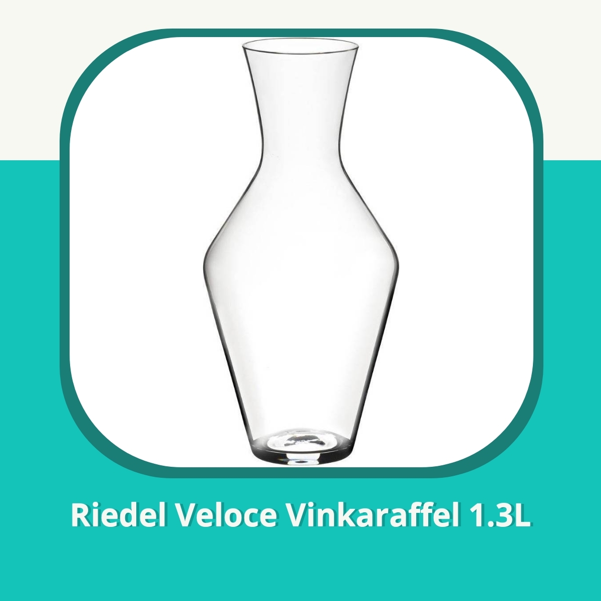 Anmeldelse af Riedel Veloce Vinkaraffel 1.3L