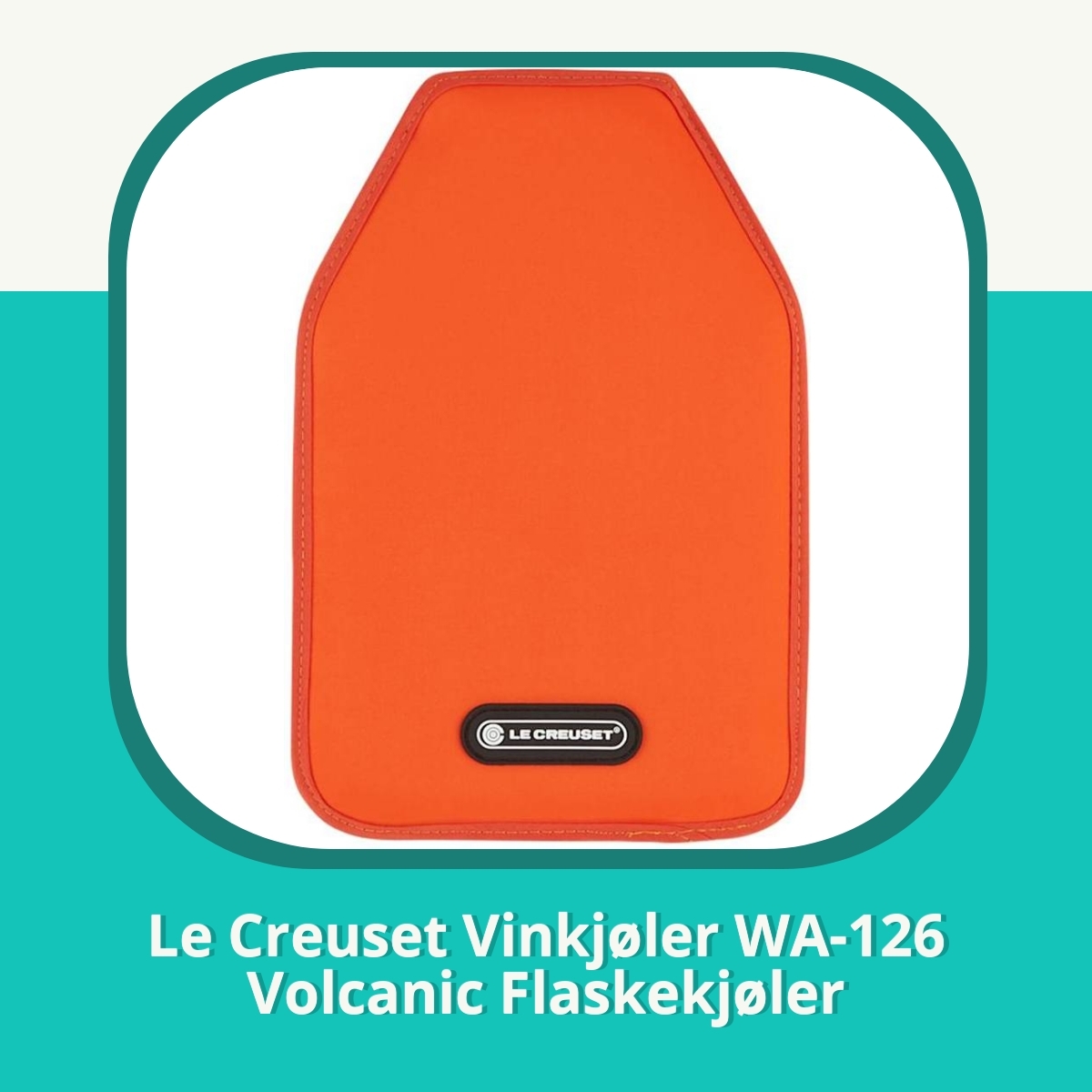 Anmeldelse af Le Creuset Vinkjøler WA-126 Volcanic Flaskekjøler