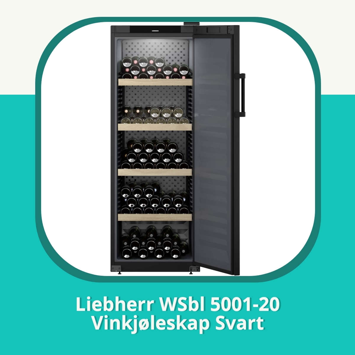 Anmeldelse af Liebherr WSbl 5001-20 Vinkjøleskap Svart