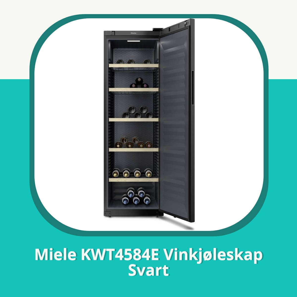 Anmeldelse Miele KWT4584E Vinkjøleskap Svart