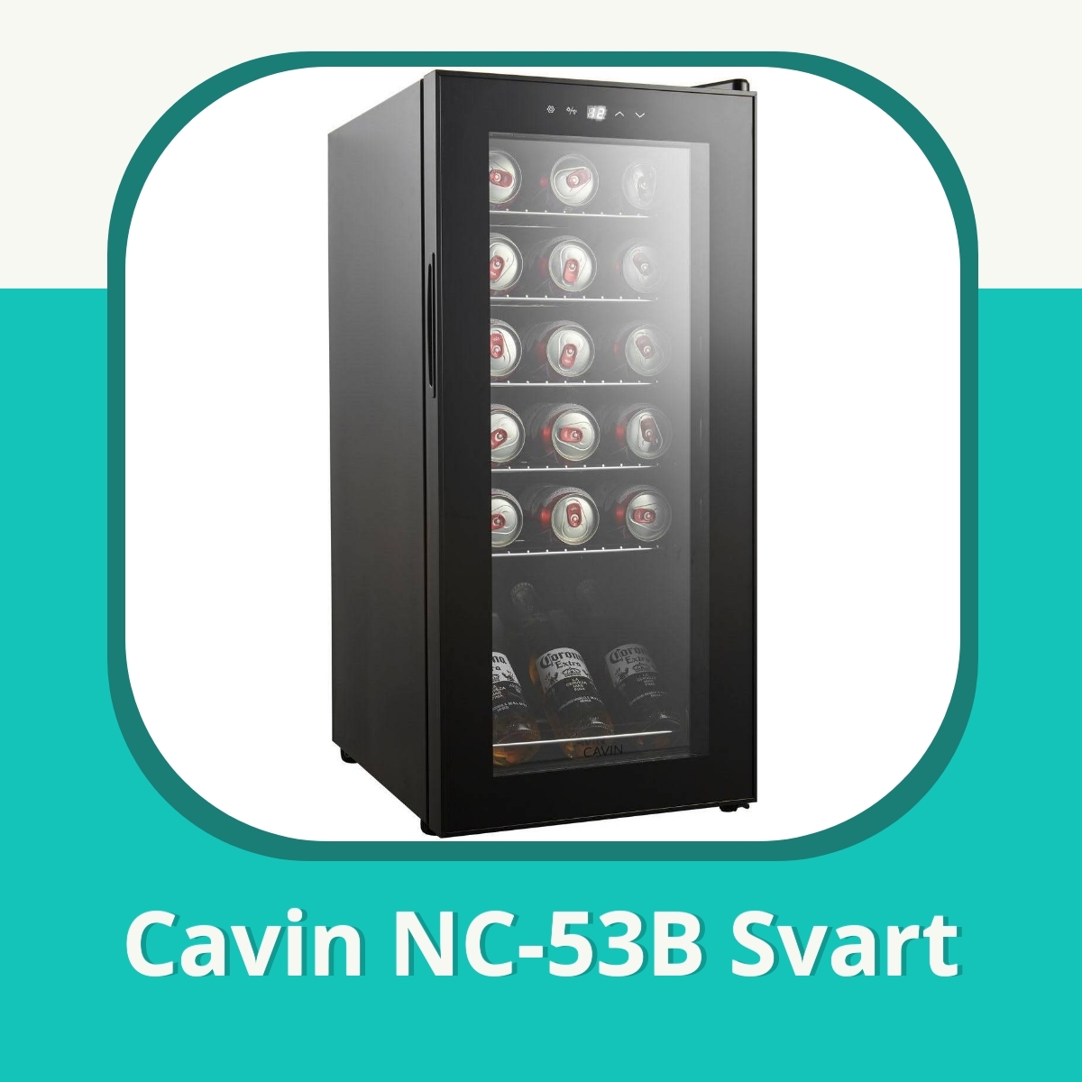 Recension Cavin NC-53B Svart