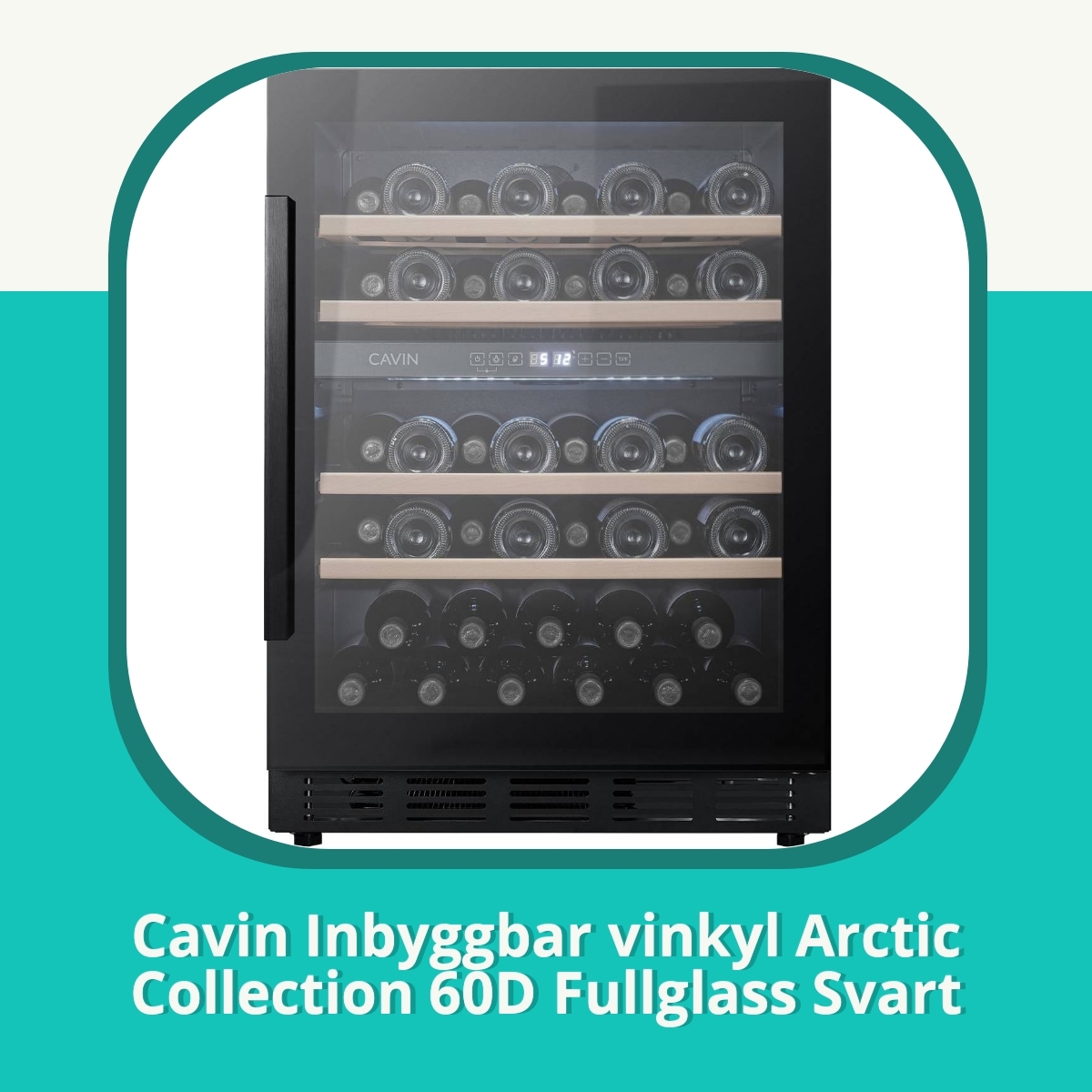 Recension af Cavin Inbyggbar vinkyl Arctic Collection 60D Fullglass Svart