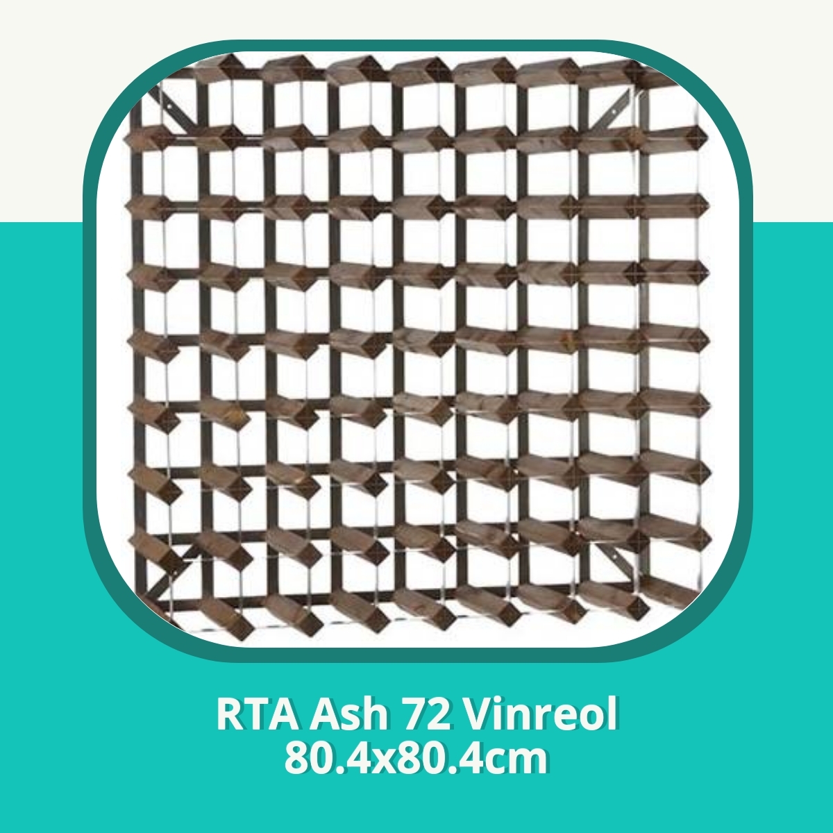 Anmeldelse af RTA Ash 72 Vinreol 80.4x80.4cm
