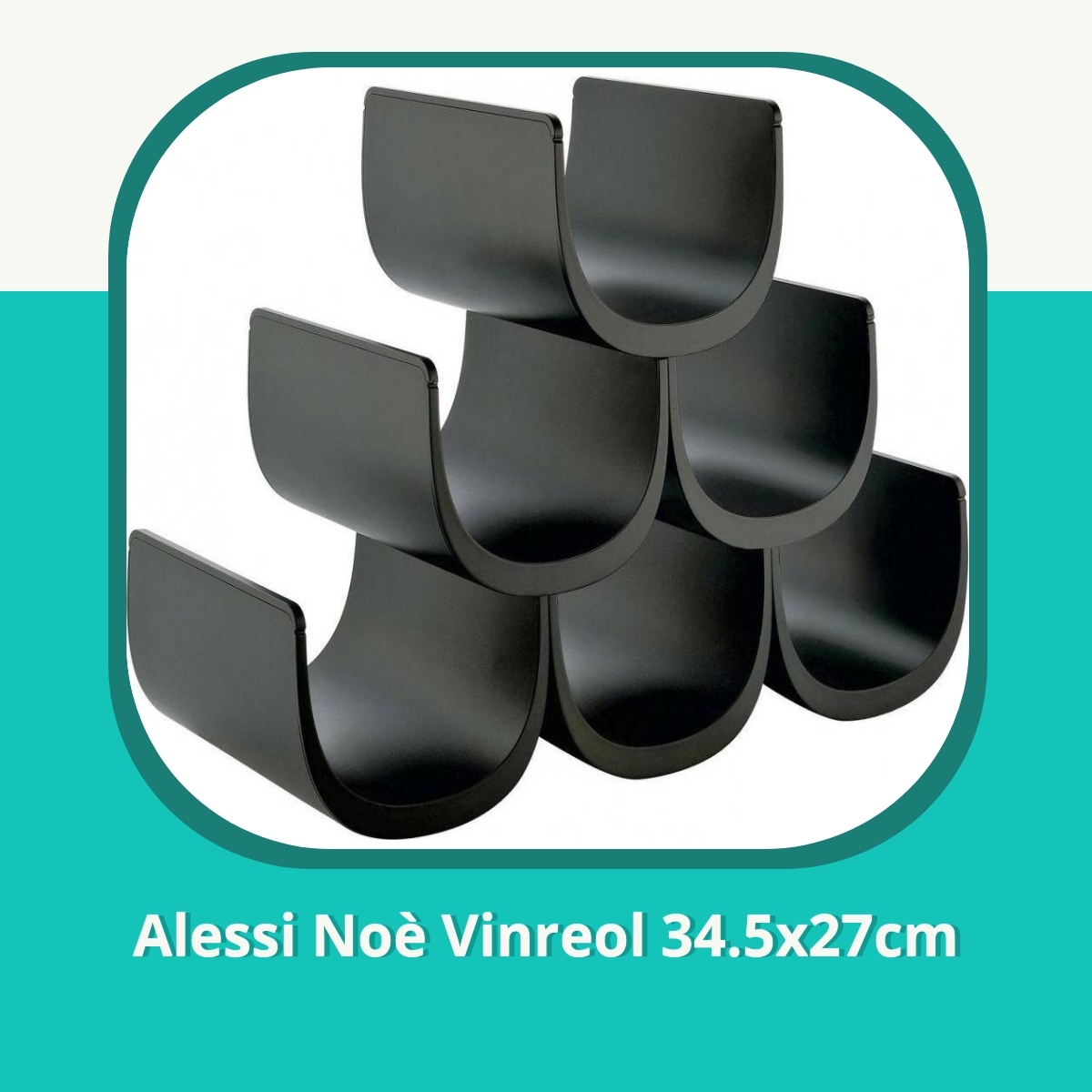 Anmeldelse af Alessi Noè Vinreol 34.5x27cm