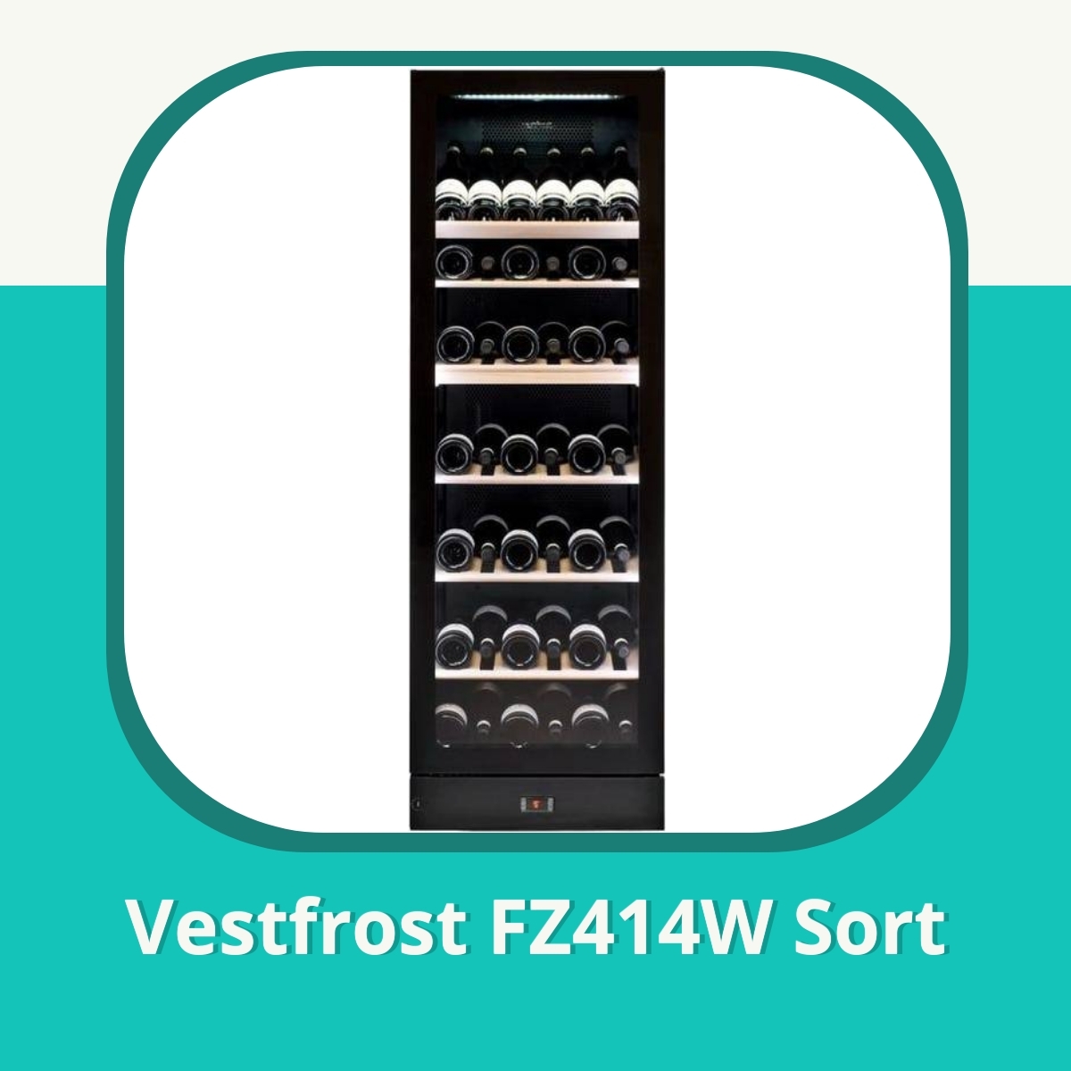 Anmeldelse af Vestfrost FZ414W Sort
