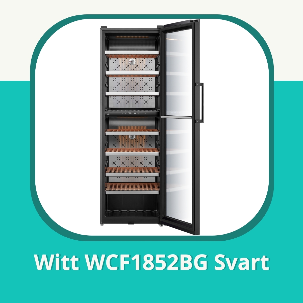 Anmeldelse af Witt WCF1852BG Svart