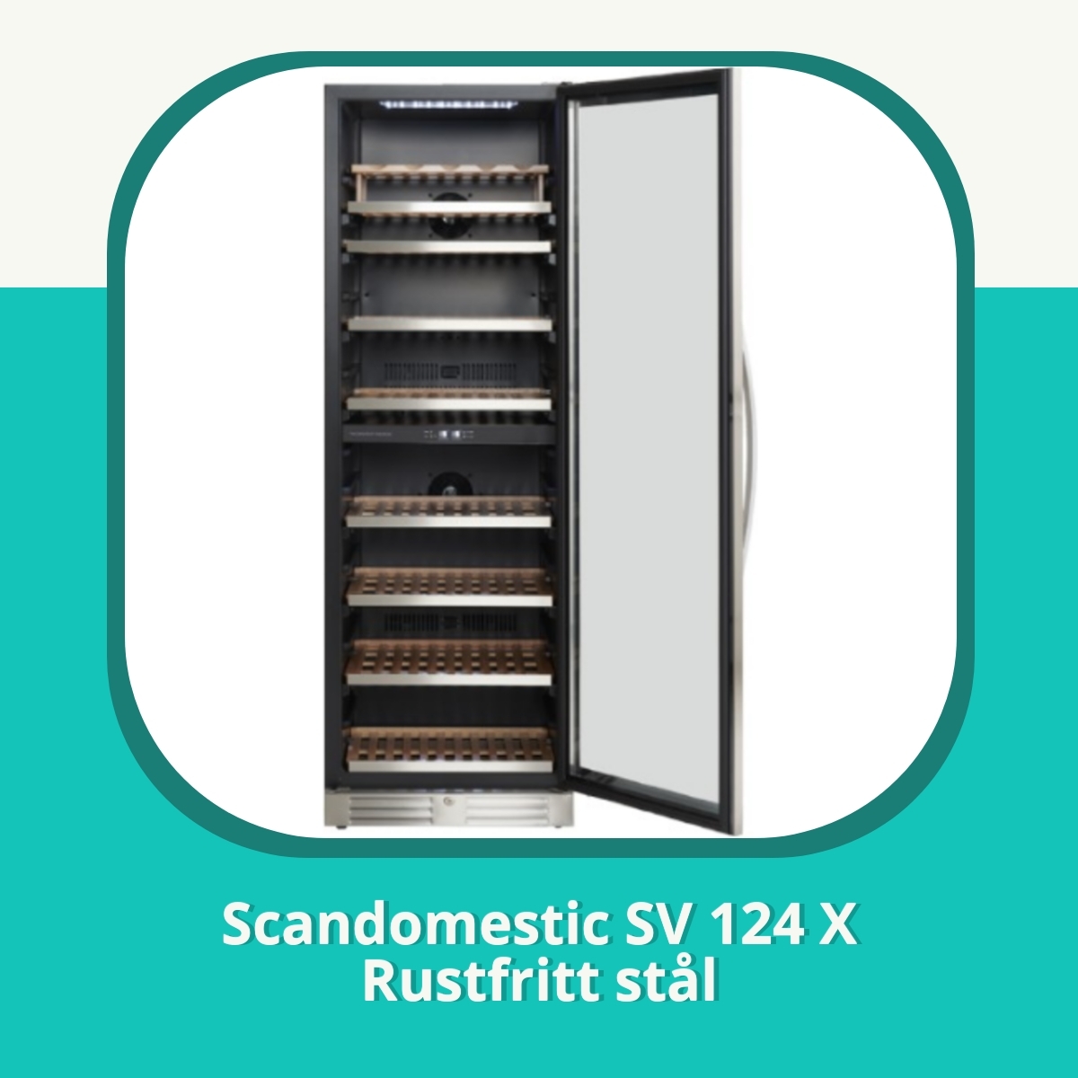 Anmeldelse af Scandomestic SV 124 X Rustfritt stål