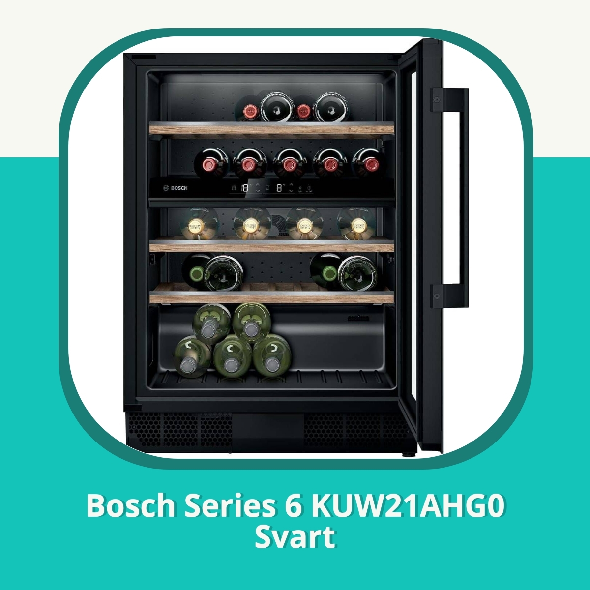 Anmeldelse af Bosch Series 6 KUW21AHG0 Svart