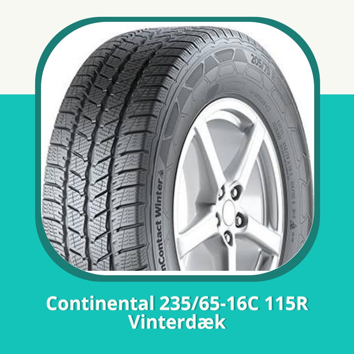 Anmeldelse af Continental 235/65-16C 115R Vinterdæk