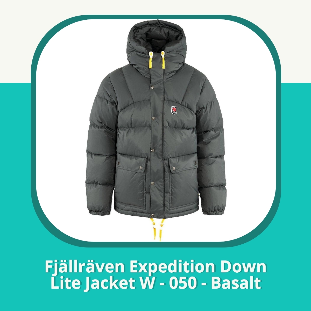 Recension af Fjällräven Expedition Down Lite Jacket W - 050 - Basalt