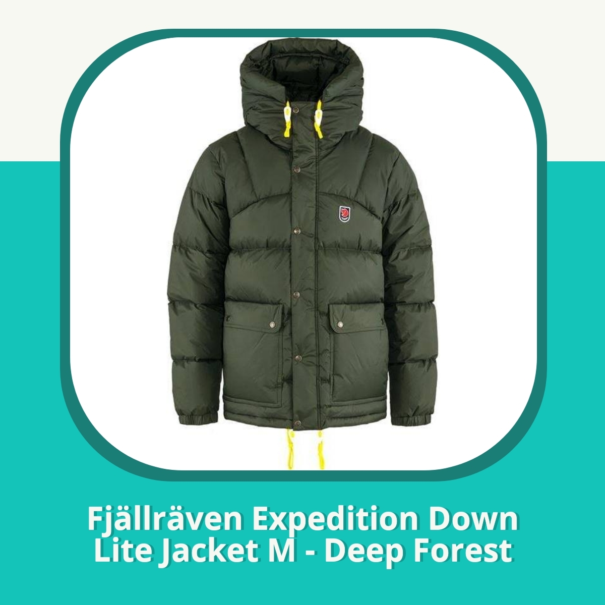 Recension af Fjällräven Expedition Down Lite Jacket M - Deep Forest