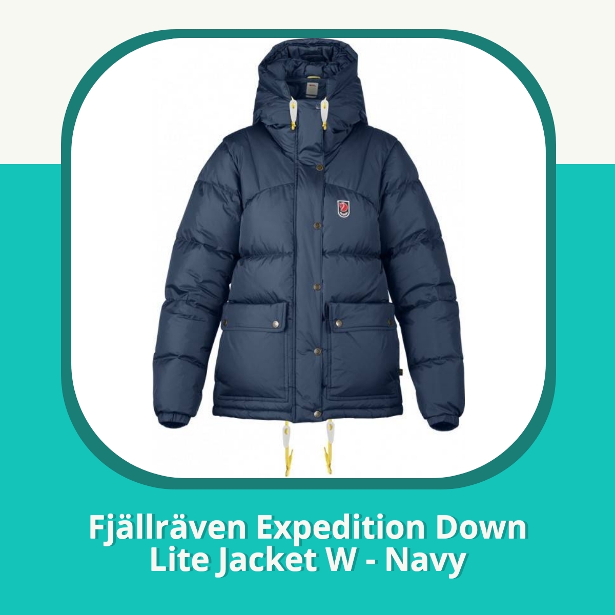 Recension af Fjällräven Expedition Down Lite Jacket W - Navy