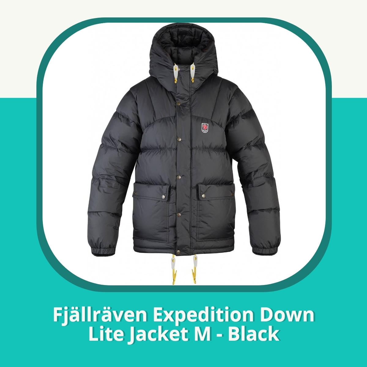 Recension Fjällräven Expedition Down Lite Jacket M - Black