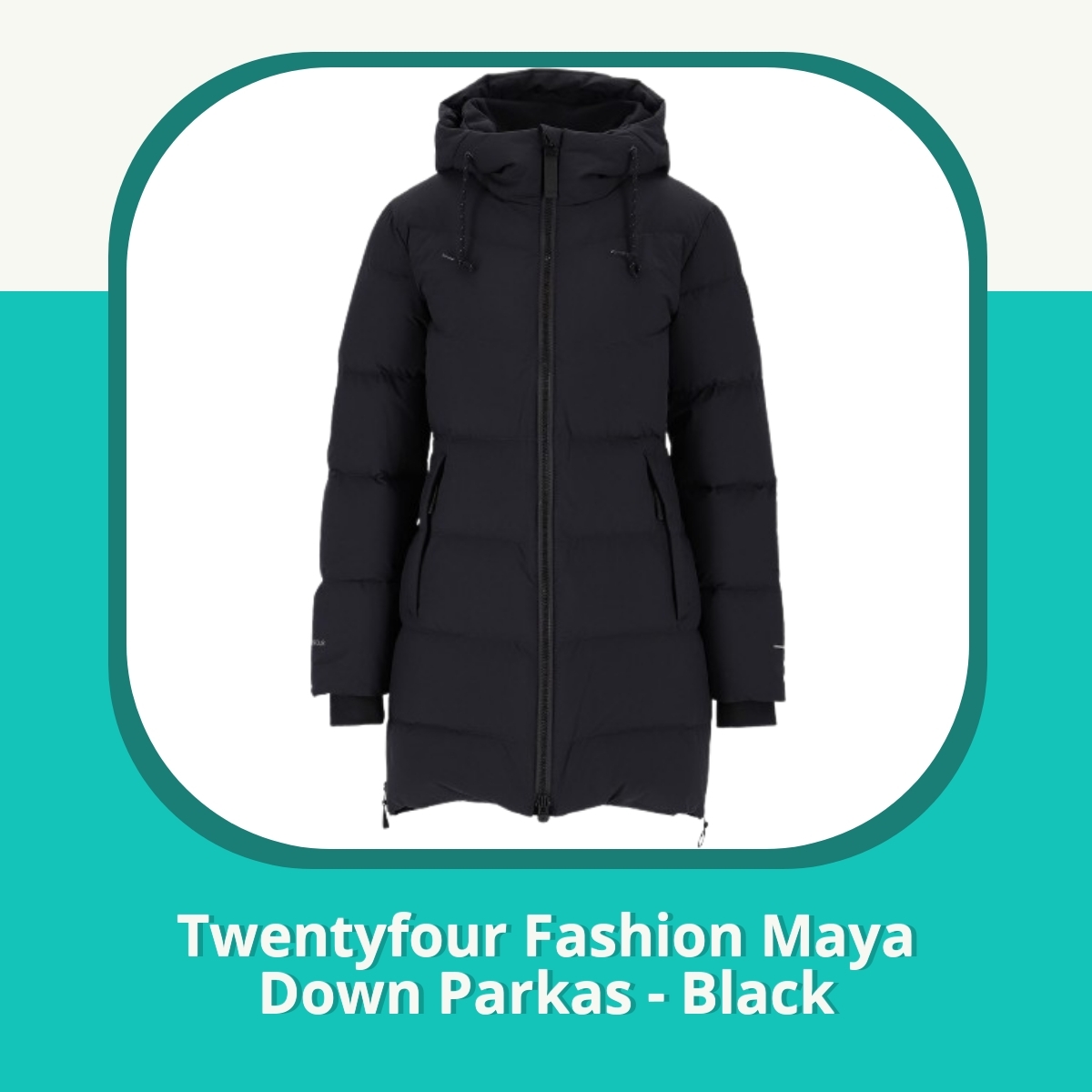Anmeldelse af Twentyfour Fashion Maya Down Parkas - Black