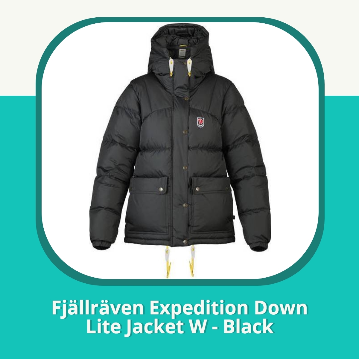 Anmeldelse af Fjällräven Expedition Down Lite Jacket W - Black