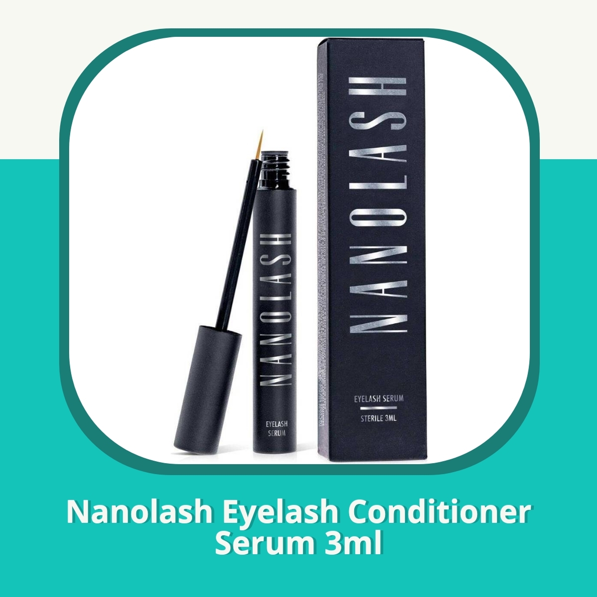 Anmeldelse af Nanolash Eyelash Conditioner Serum 3ml