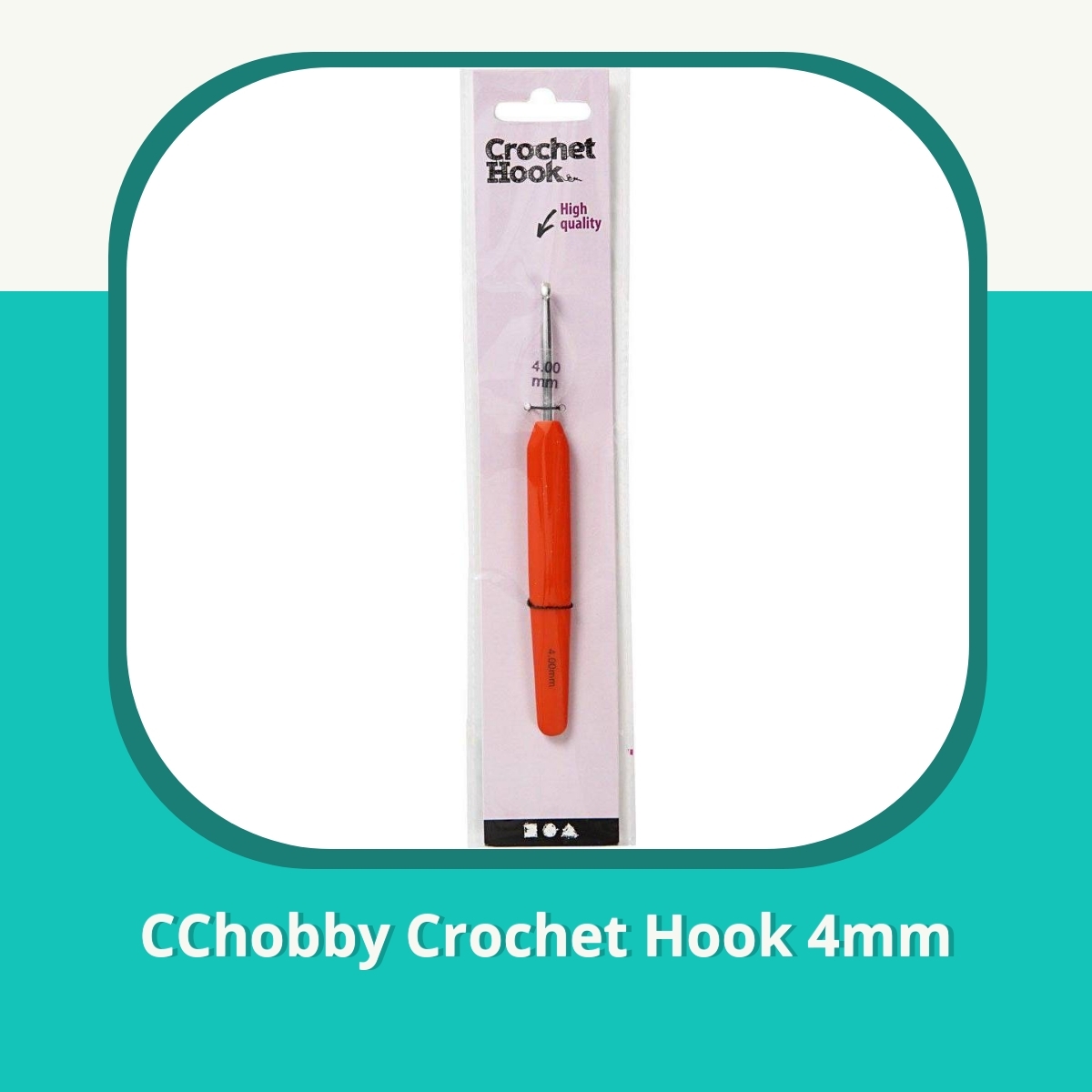 Recension af CChobby Crochet Hook 4mm