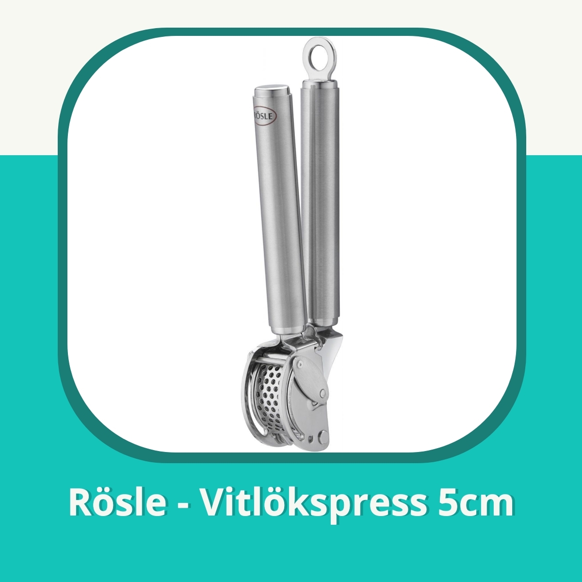 Recension af Rösle - Vitlökspress 5cm