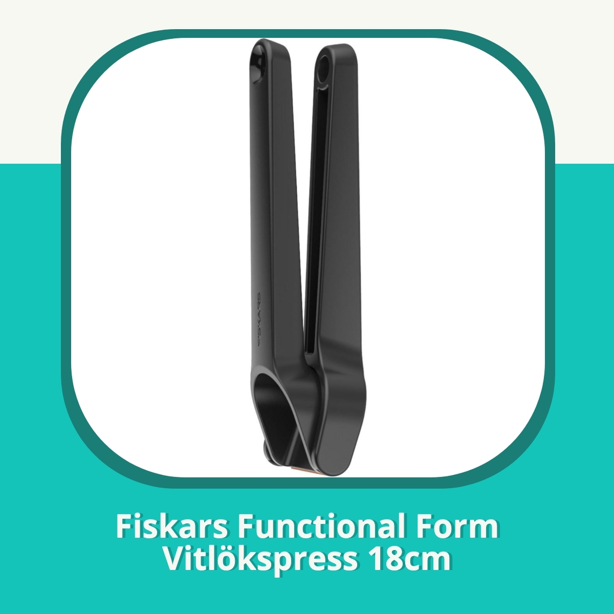 Recension af Fiskars Functional Form Vitlökspress 18cm