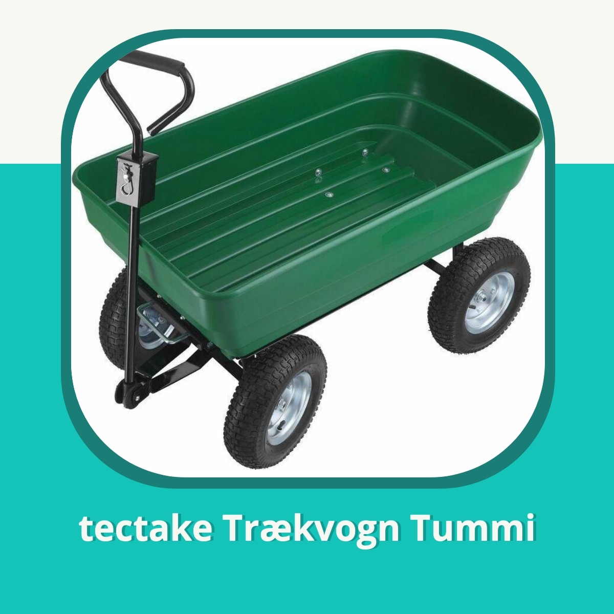 Anmeldelse af tectake Trækvogn Tummi